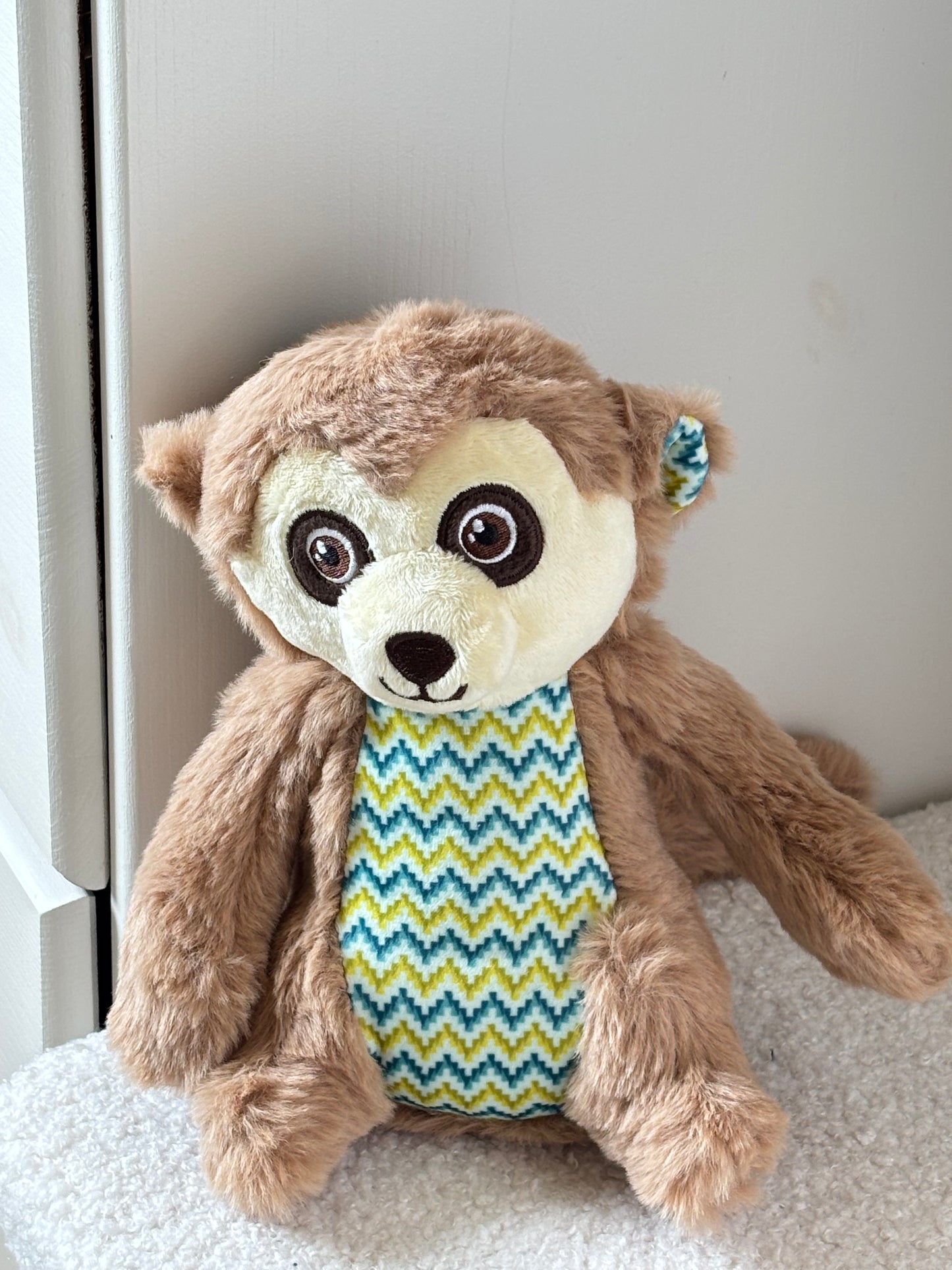 Jouet peluche singe Brun