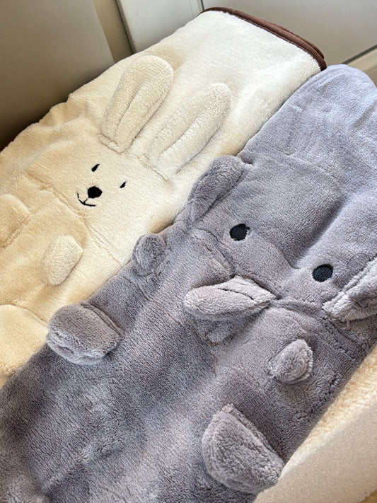 Plaid petits animaux