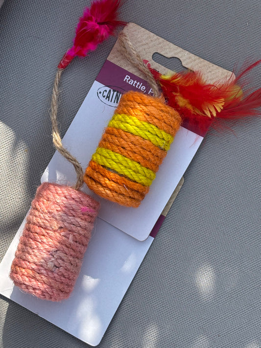 2 rouleaux en sisal pour chats